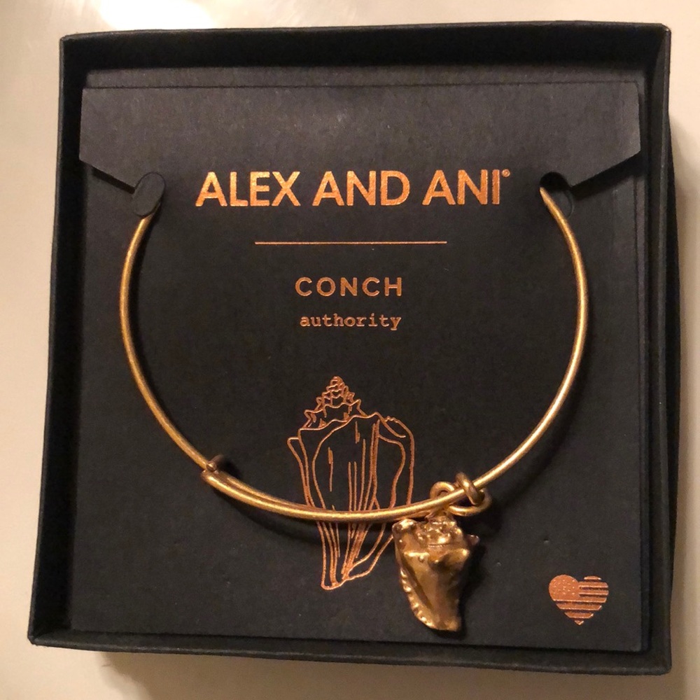 Alex and Ani Conch Bracelet